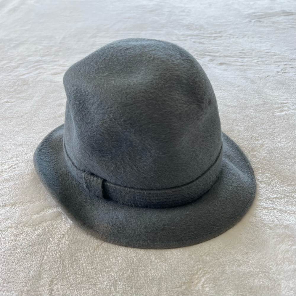 VINTAGE Borsalino Long Hair Felt Dress Hat